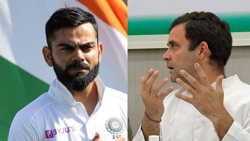 Virat Kohli And Rahul Gandi