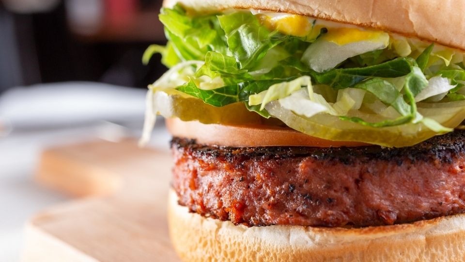 plant base burger