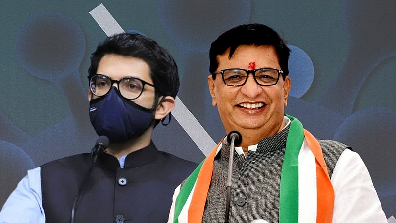 Aditya Thackeray and Balasaheb Thorat