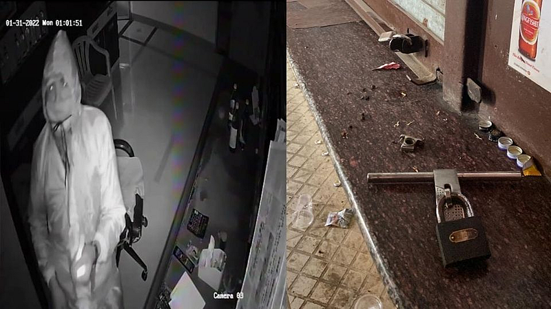 theft from liquor shop