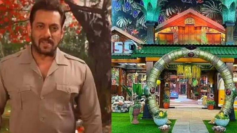 Salman Khan at Big Boss 15 house