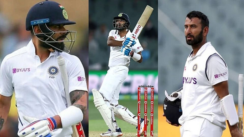 Kohli Ashwin Pujara