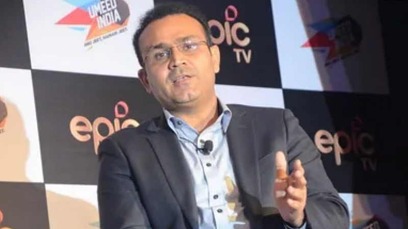 Virender Sehwag Captain of Indian Maharaja Team in LLC T20