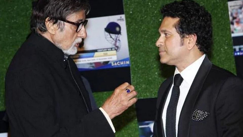 Amitabh Bachchan And Sachin Tendulkar