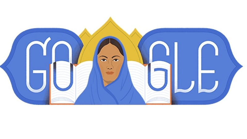 Google Doodle of Fatima Sheikh