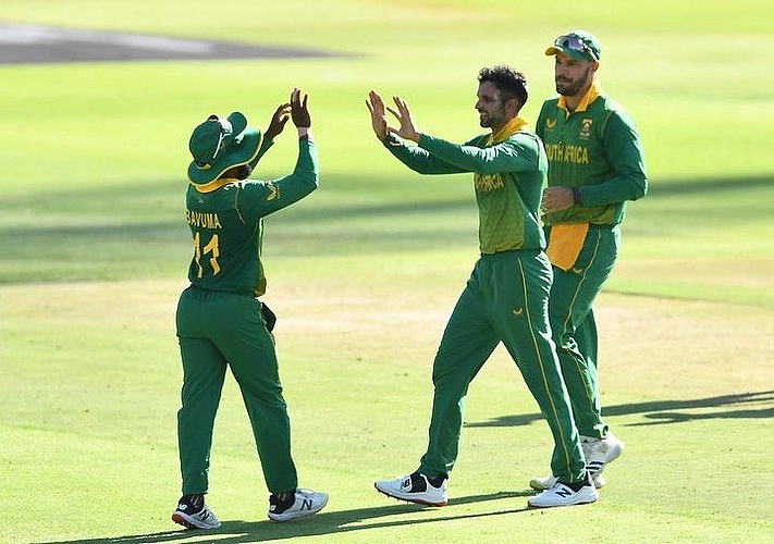 Keshav Maharaj says Jai Shree Ram