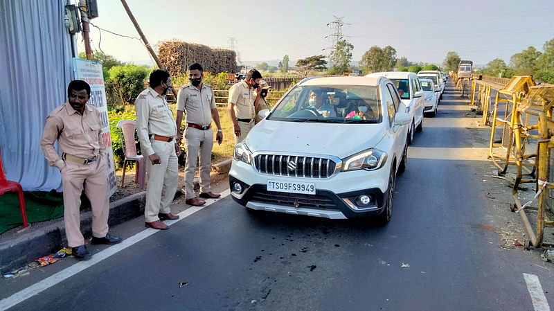 karnataka checkpost