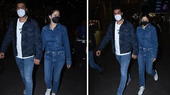 Katrina kaif WIth Husband Vicky Kaushal