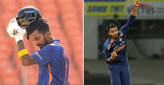 KL Rahul and Axar Patel ruled out of t20 series