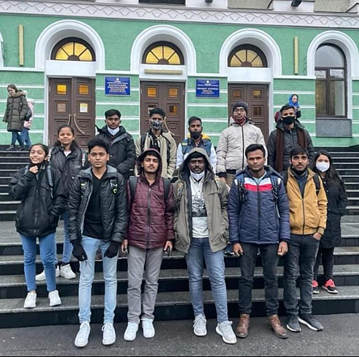 India Stuent In Ukraine