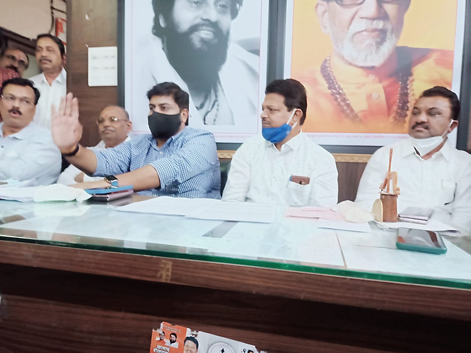 Shivsena press conference