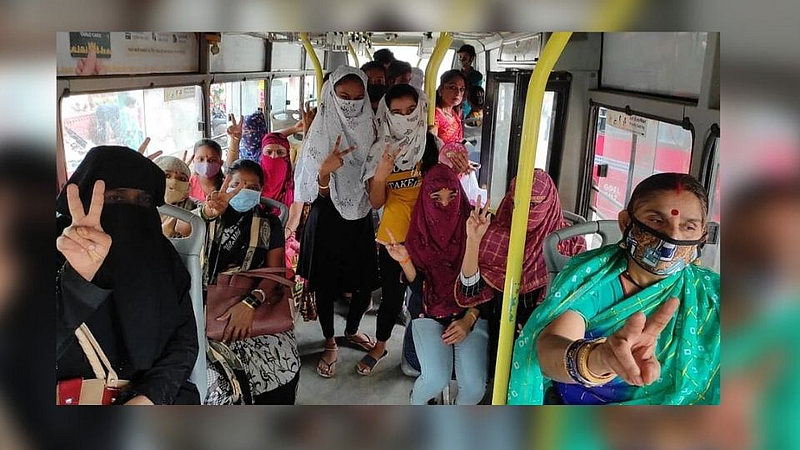 free city bus for women Amit Deshmukh latur