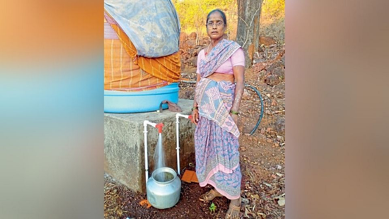 Khingini Gram Panchayat tap water scheme