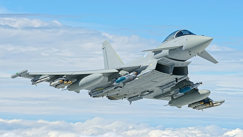 RAF Typhoon Jet Fighter