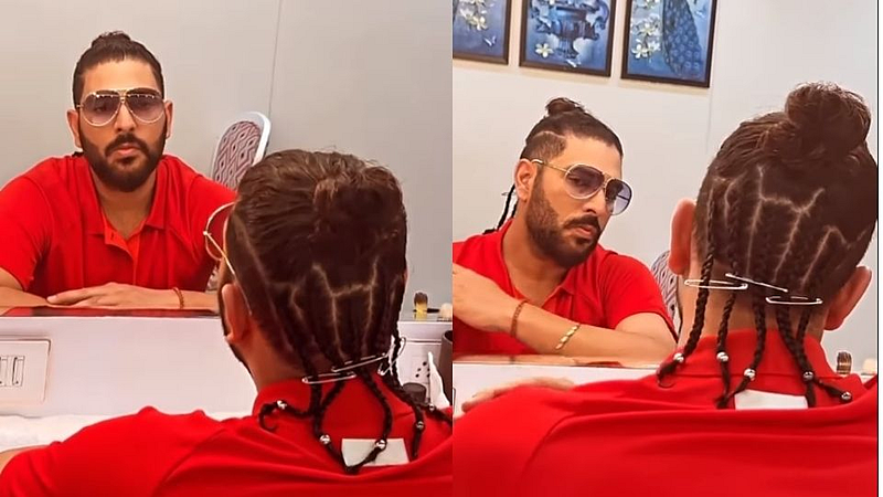 Yuvraj Singh's New look