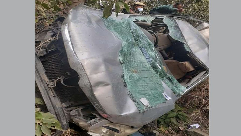 Car Accident in Samba District