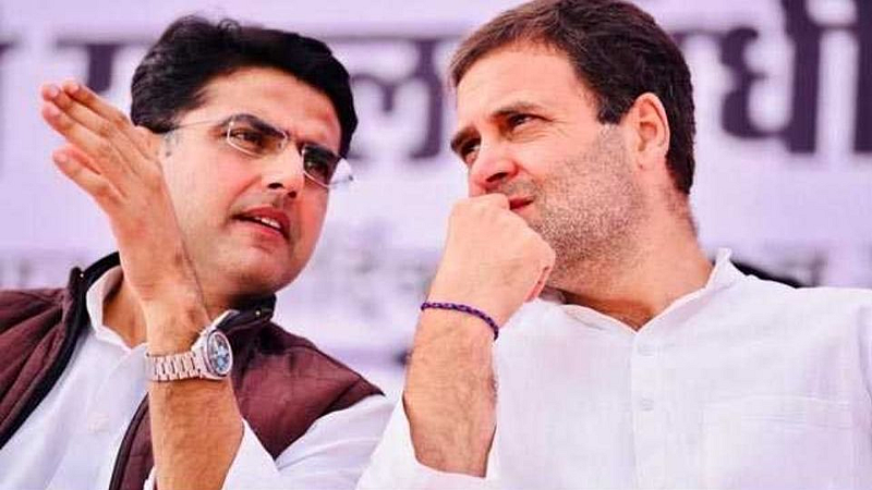 Sachin Pilot And Rahul Gandhi