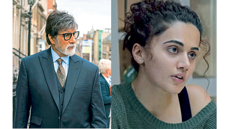 Amitabh Bachchan and Tapsi Pannu