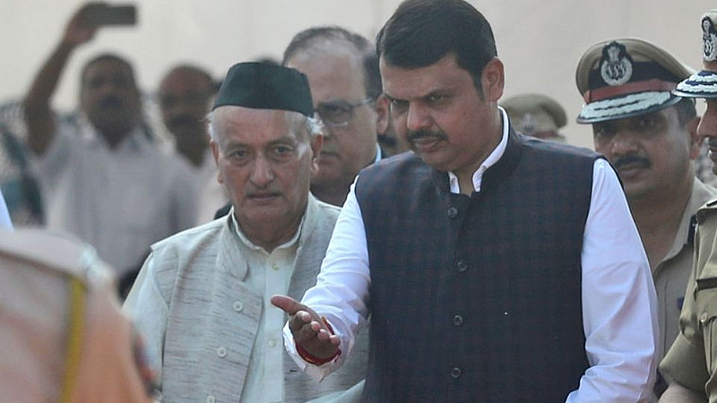 Devendra Fadnavis Bhagat singh Koshyari