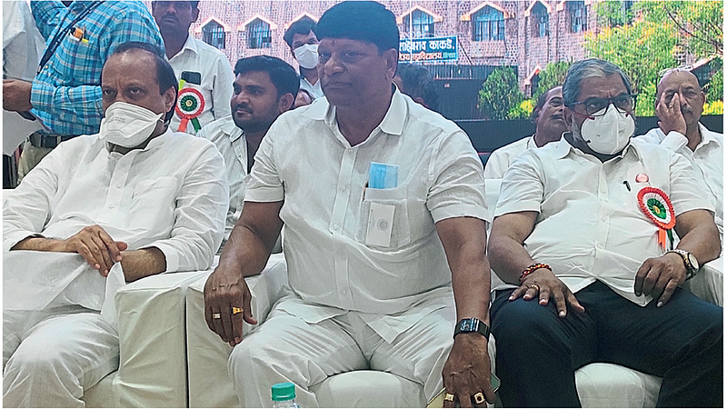 Ajit Pawar and Raju Shetty