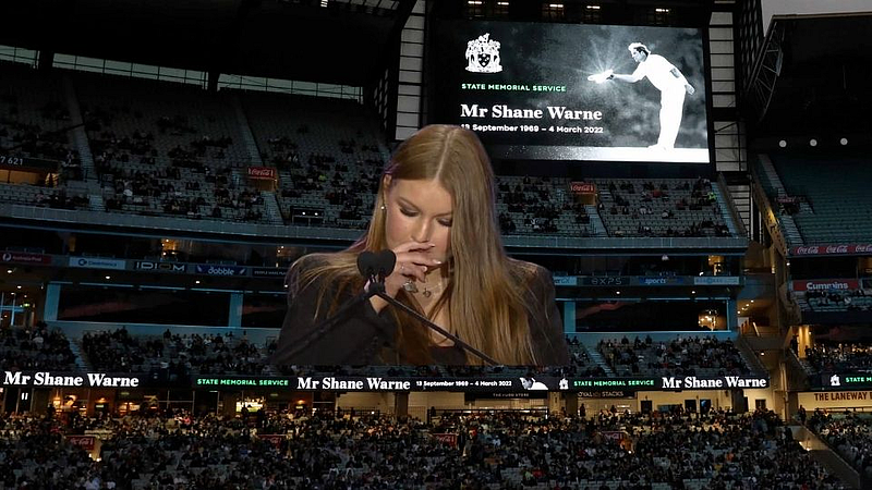 Shane Warne State Memorial Service
