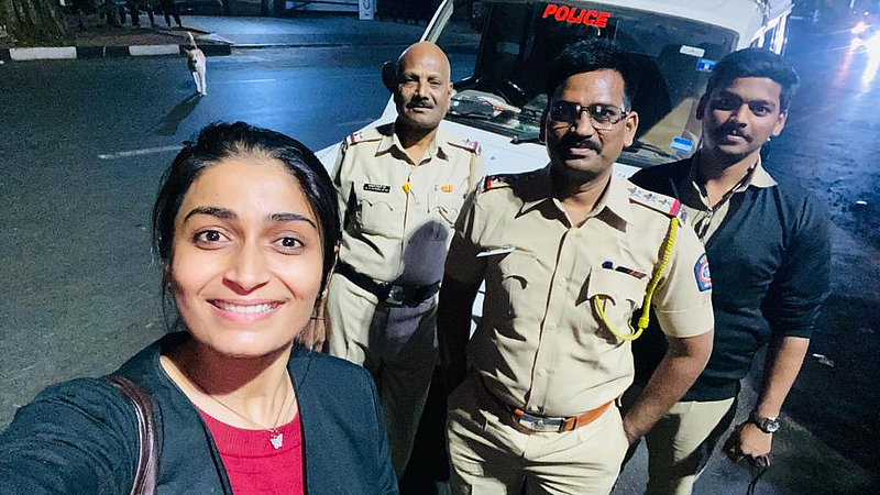 maharashtra Pune police real hero Actress Nityashree Dnyanlaxmi
