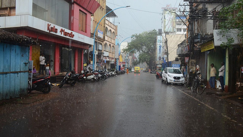 Heavy rains lashed Belgaum city