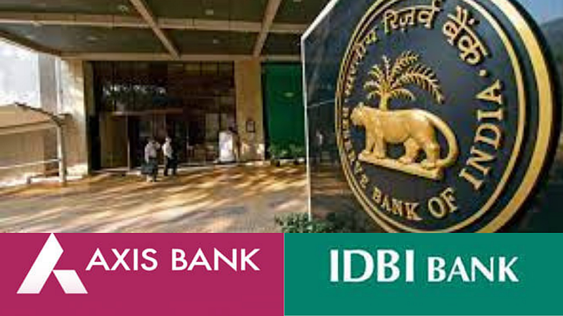 RBI fines two banks Rs 90 lakh each Axis Bank IDBI Bank mumbai