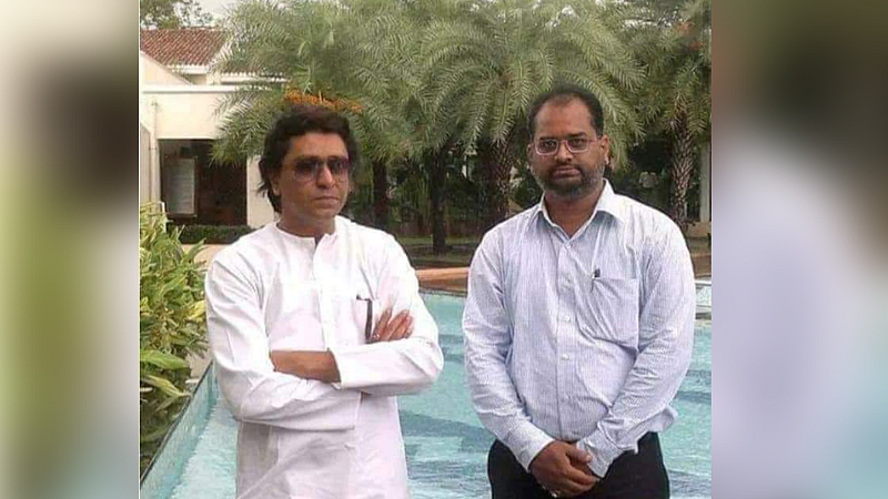 मनसे अध्यक्ष राज ठाकरे आणि इरफान शेख