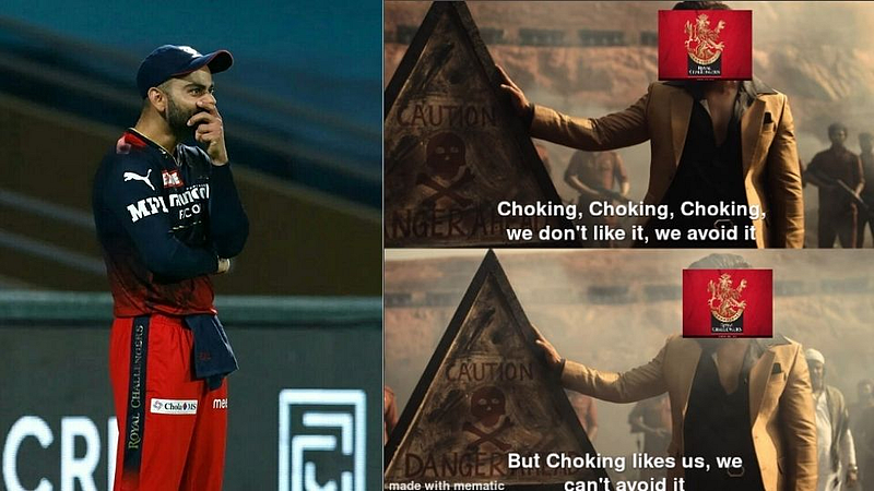 RCB vs SRH Twitter Memes