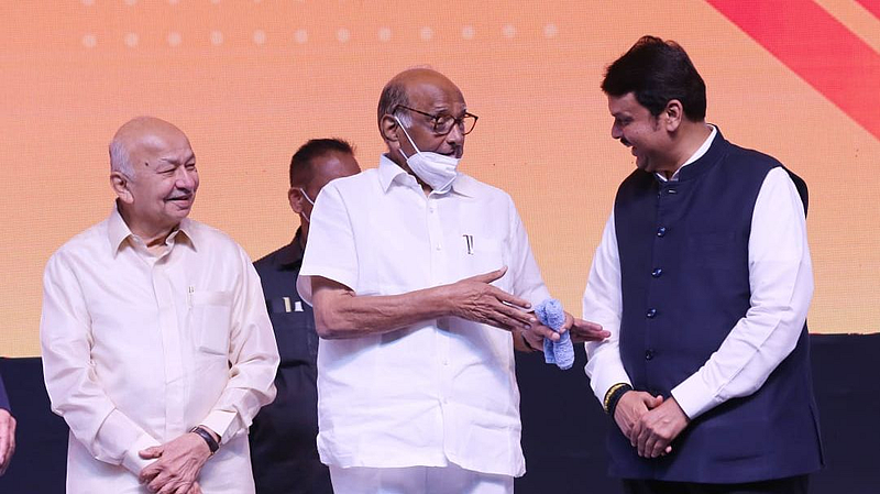 Sharad pawar -Devendra fadnvis -Sushil kumar Shinde