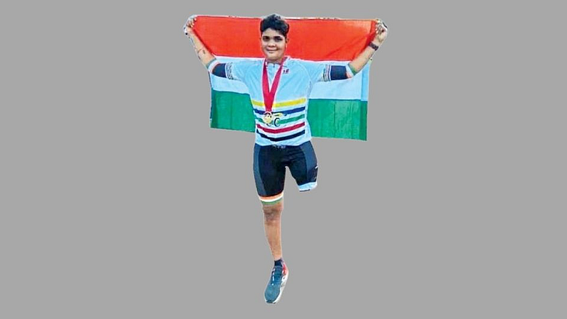 ज्योती गडेरिया,पॅरा सायकलपटू