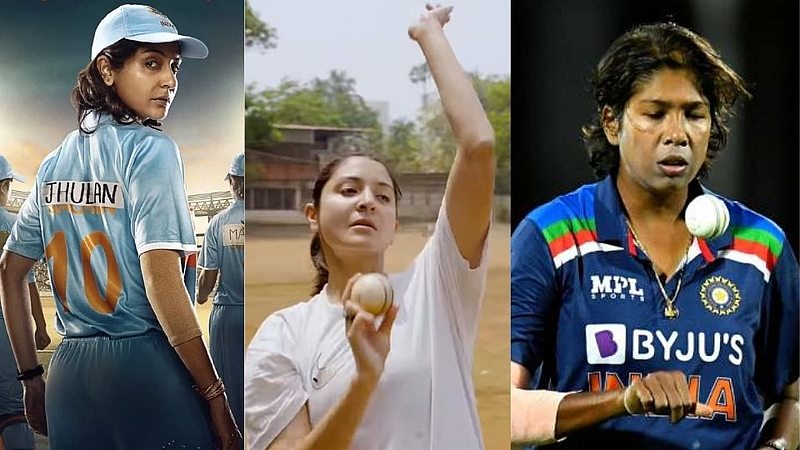 Actress Anushka Sharma appreciated by Jhullan Goswami for her bawling