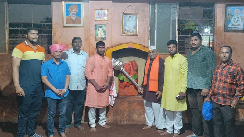 Maharashtra Kesari Prithviraj Patil Rajshree Shahu Wrestling Center Welcome