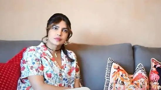 Priyanka Chopra during a chat with Lilly Singh.