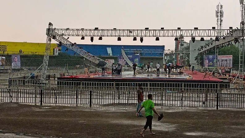 या स्पर्धेत माती गटातील कुस्ती स्पर्धेत अनेक दिग्गज पैलवानांना पराभवाचा धक्का बसलाय. (फोटो : प्रमोद इंगळे)