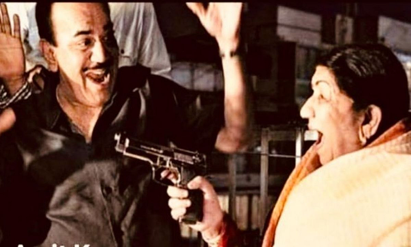 shivaji satam and lata mangeshkar