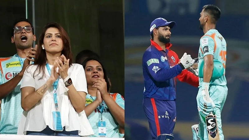 IPL 2022 Krunal Pandya Wife Pankhuri Sharma