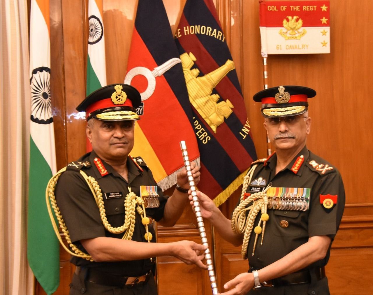 General Manoj Pande Takes Charge As Army Chief As General MM Naravane Retires
