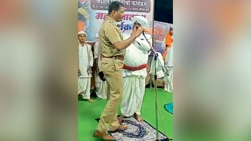 Jalgaon Suspend police inspector Ravindra Patil