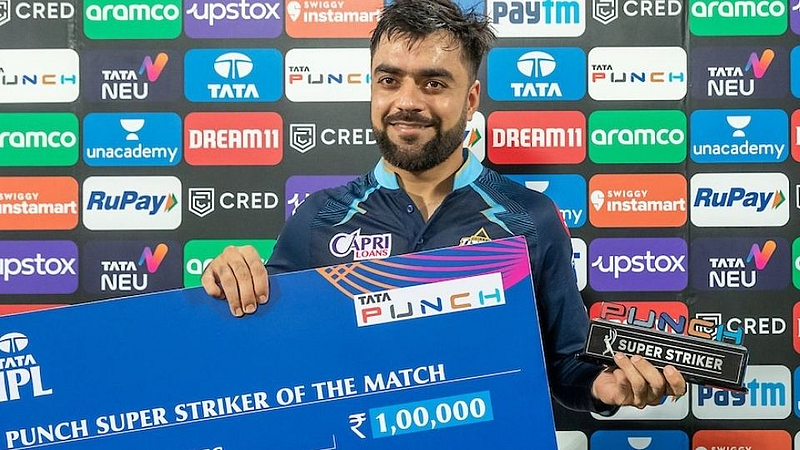 IPL 2022 Rashid Khan Blasting Batting Gujrat Titans Won