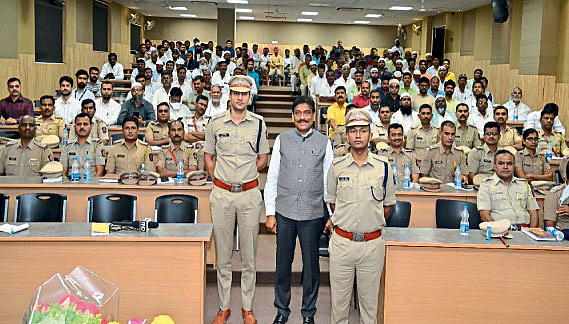 Aurangabad Police Force Meeting