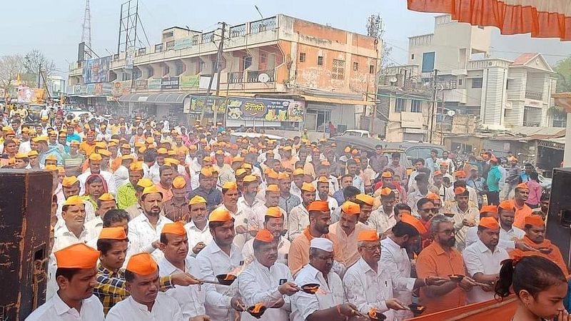 Shri Ram Janmotsav Maha Aarti and procession at Akkalkot