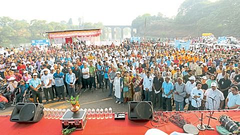 Funds de-pollution Panchganga lifeblood district kolhapur