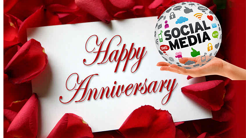 Wedding wishes on Social media