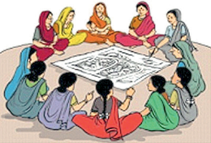 बचत गटांना कर्ज वितरण