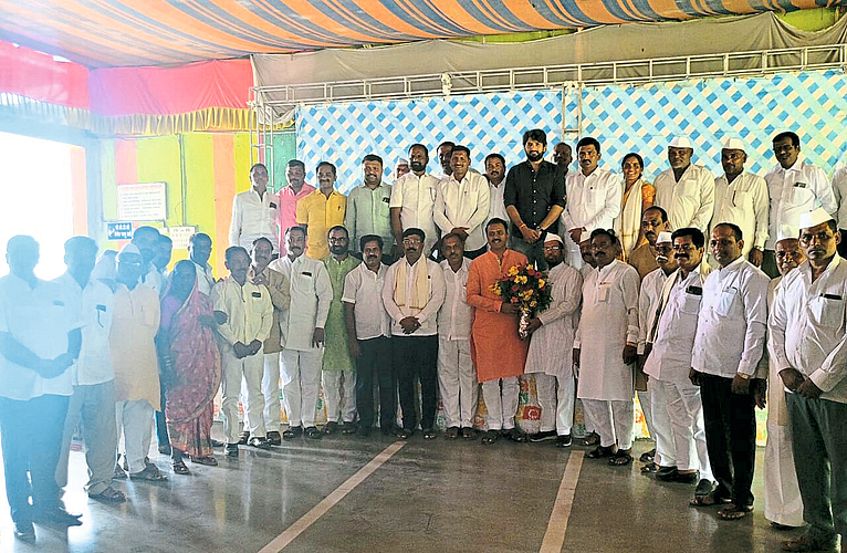 तळेगाव ढमढेरे सोसायटीत भैरवनाथ पॅनेलची बाजी