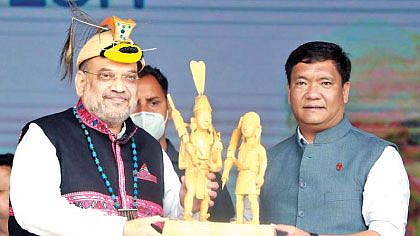 Corruption in the Northeast is over Amit Shah Arunachal Pradesh visit criticize congress
