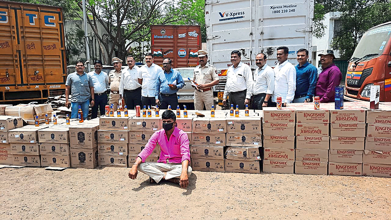 Illegal liquor seized