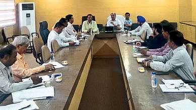 Nanded Municipal Corporation meeting Sanitation Water Supply Department